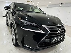 Lexus NX200T Luxury Sunroof 2015 Black Revcam LED 